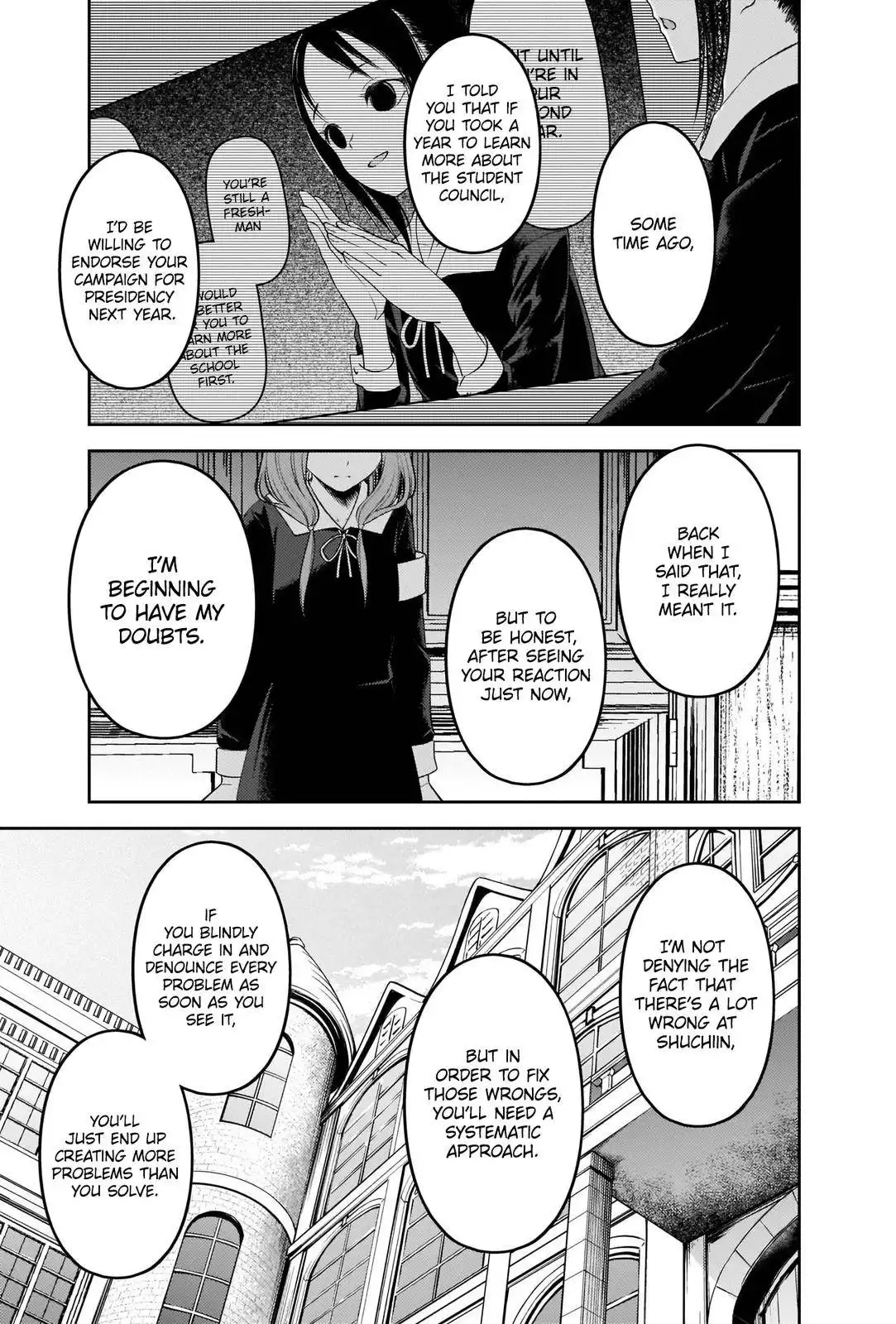 Kaguya-sama wa Kokurasetai - Tensai-tachi no Renai Zunousen Chapter 233 7